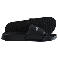 Ben Sherman Mens Black Sliders