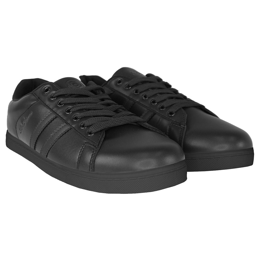 Ben Sherman Gerson Mens Black Trainers