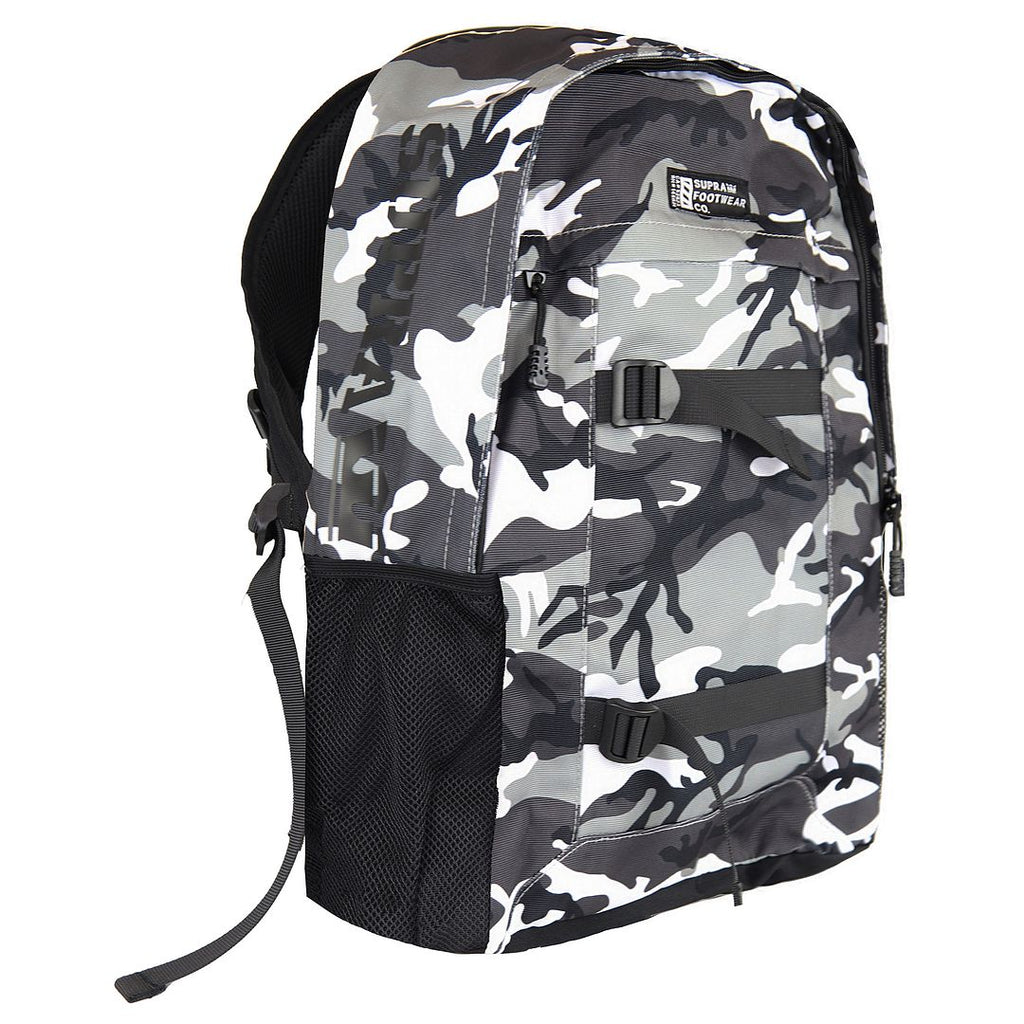 Supra Adjustable Strap Camo Unisex Challenge Backpack BG092 009