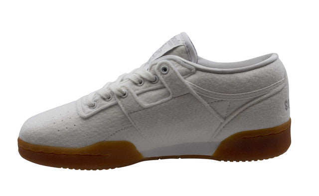 Reebok Workout Lo White Trainers - Mens