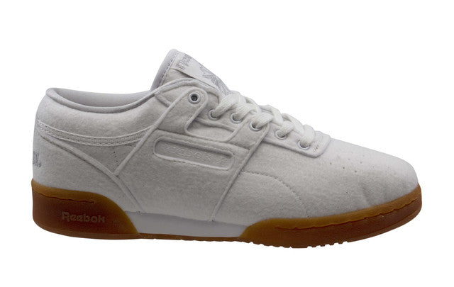 Reebok Workout Lo White Trainers - Mens