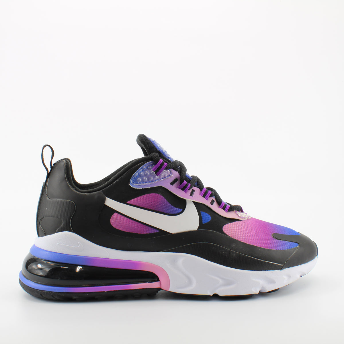 Nike Air Max 270 React Womens Purple/Black Trainers