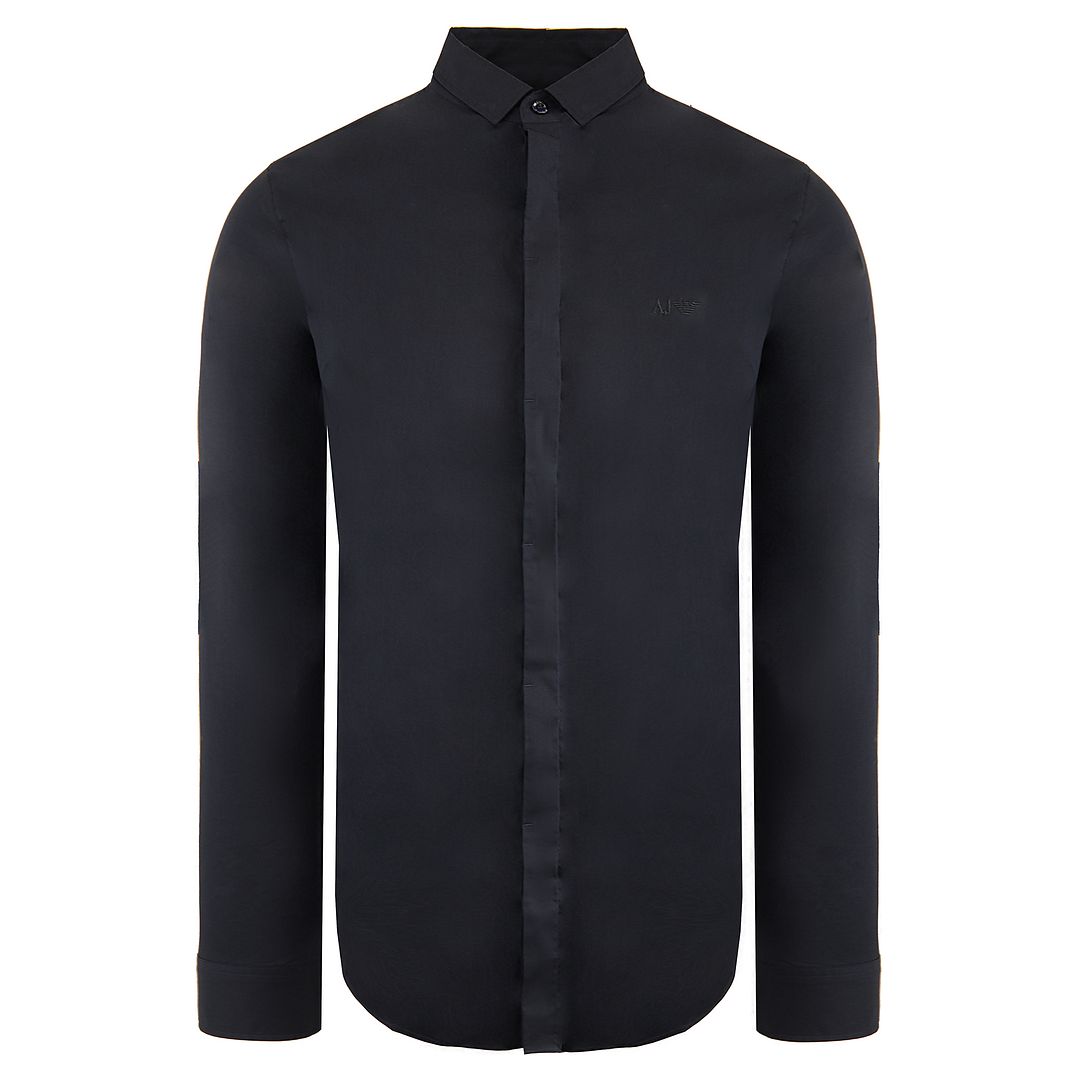 Armani Jeans Mens Navy Shirt
