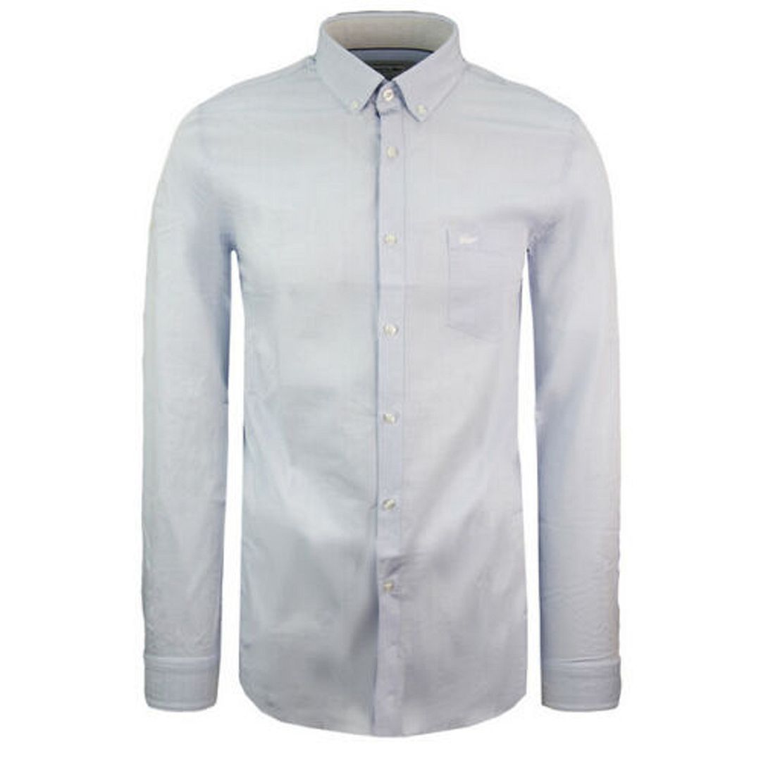 Lacoste Regular Fit Mens Light Blue Shirt