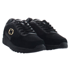 Criminal Damage Chase Mens Black Trainers