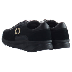 Criminal Damage Chase Mens Black Trainers