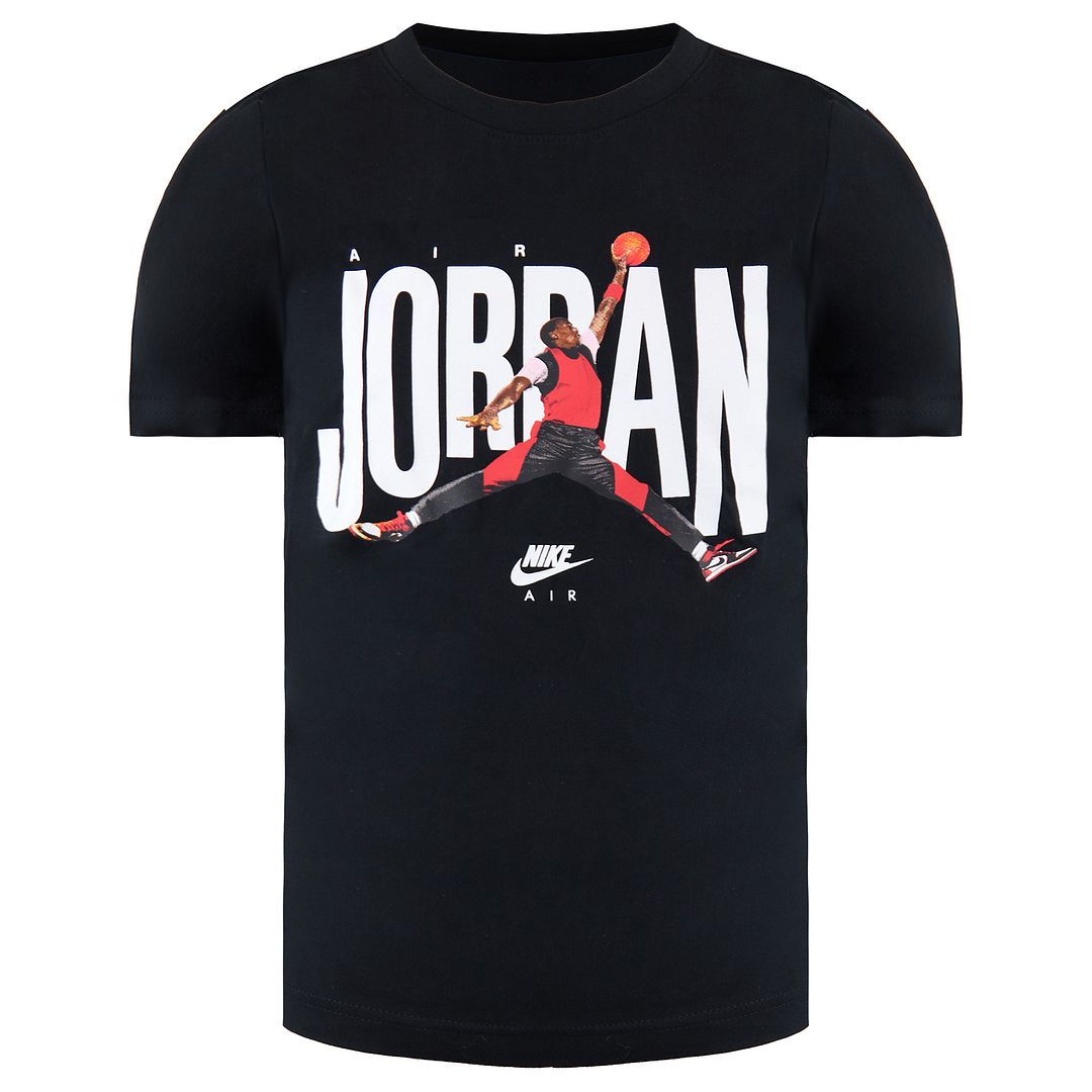 Nike Air Jordan Kids Black T-Shirt