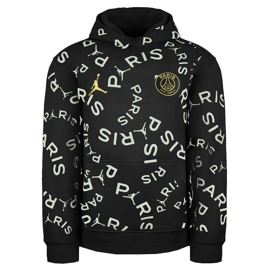 Nike Paris Saint-Germain Kids Black Hoodie