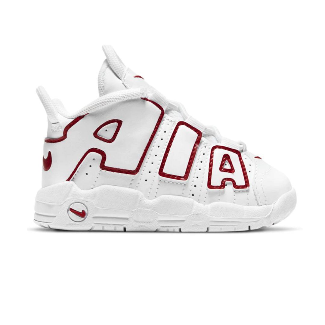 Nike Air More Uptempo (TD) Kids White Trainers