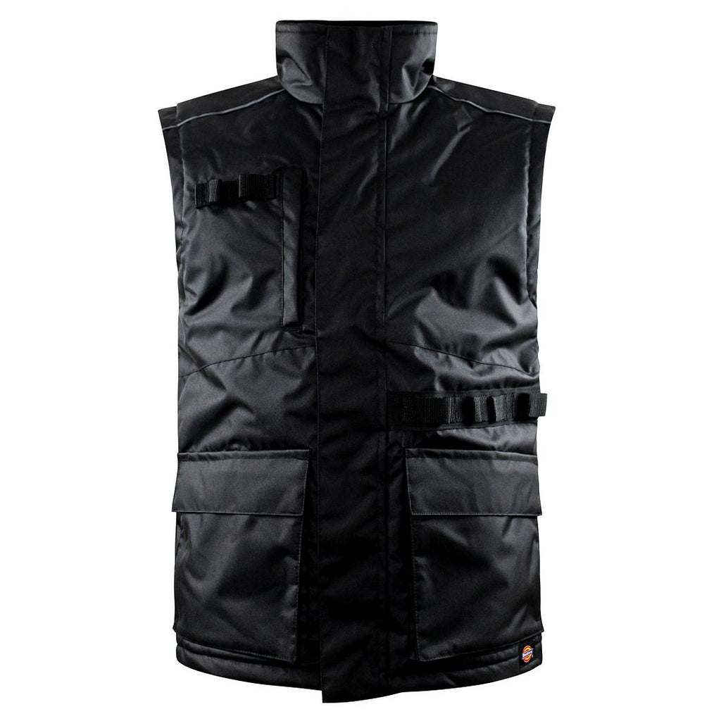 Dickies Utility Mens Black Work Vest