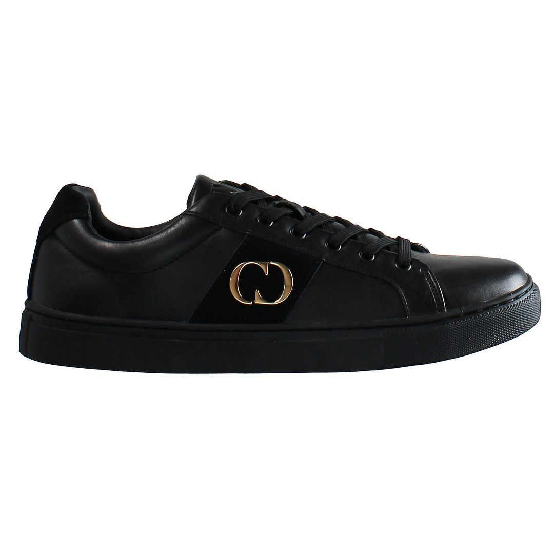 Criminal Damage Drift Mens Black Trainers