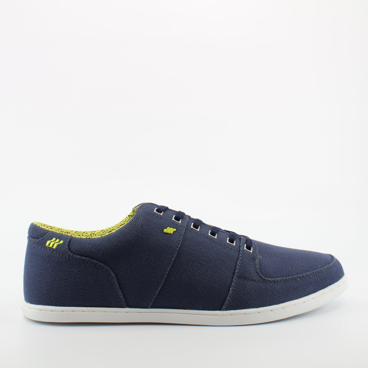 Box Fresh Spencer Mens Navy Canvas Trainers