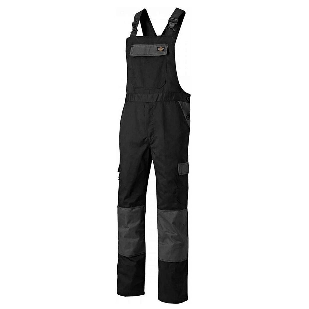 Dickies Everyday Bib & Brace Mens Black Work Dungarees