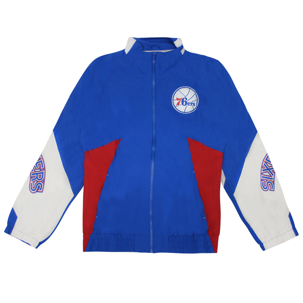 Mitchell & Ness Philadelphia 76ers Mens Windbreaker Jacket