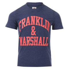 Franklin & Marshall Logo Kids Denim Marl T-Shirt