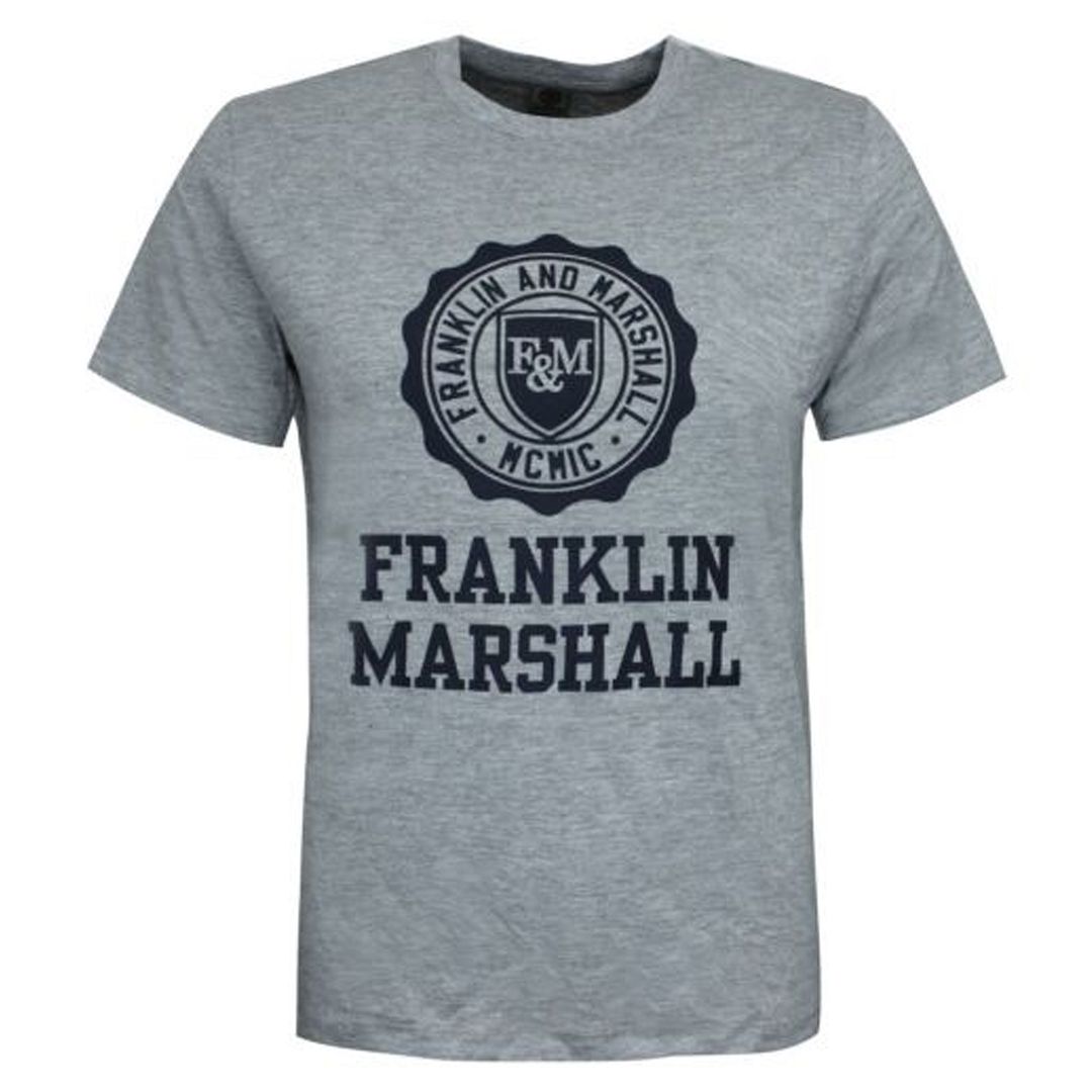 Franklin & Marshall Logo Kids Grey T-Shirt