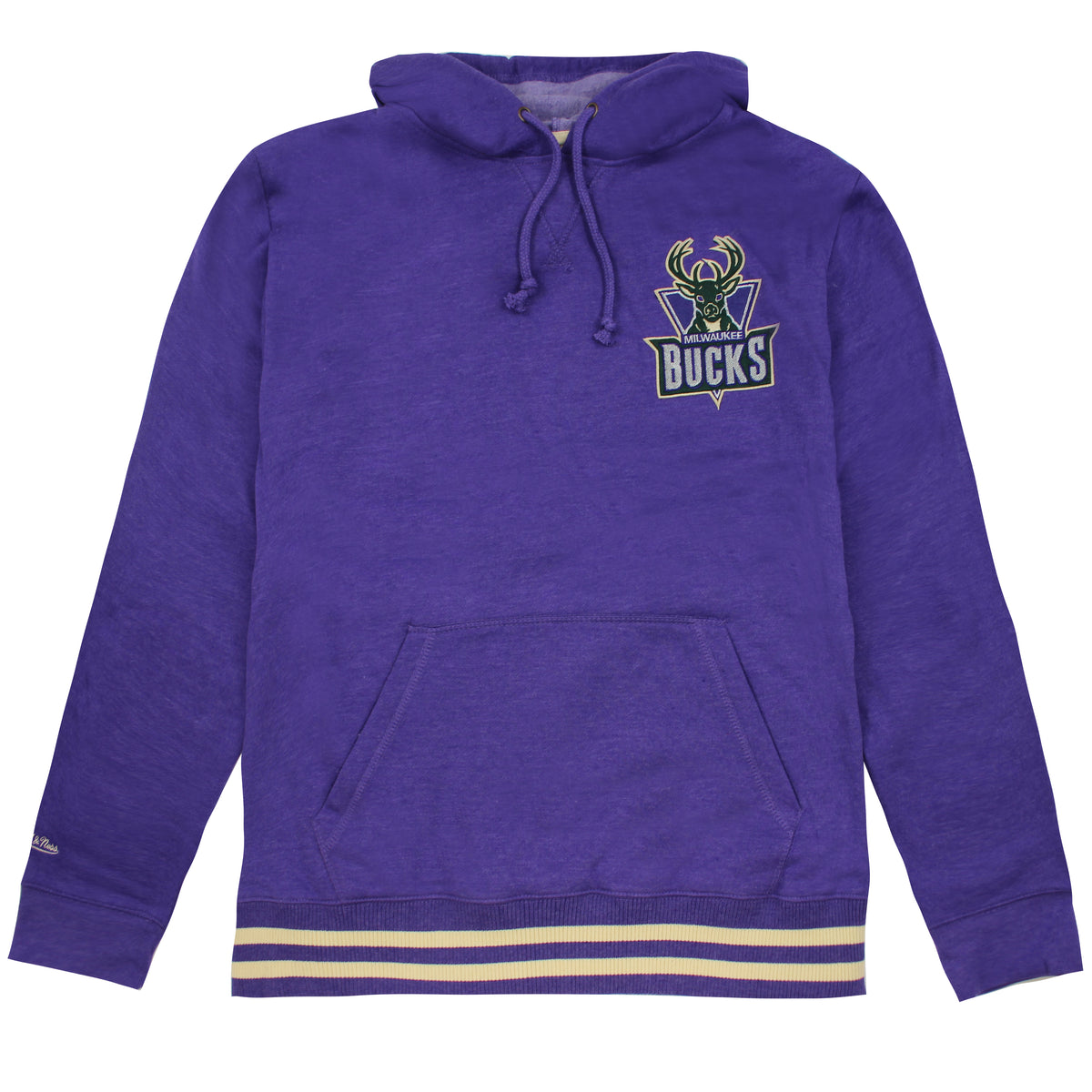 Mitchell & Ness Milwaukee Bucks NBA Bat Mens Hoodie