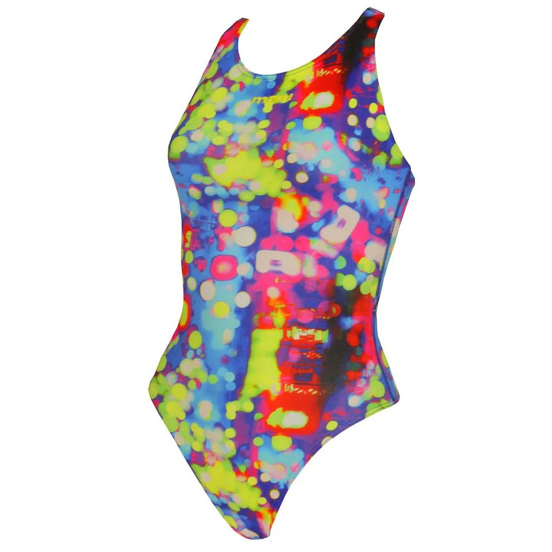 Maru Night Lights Pacer X Back Womens Swimsuit