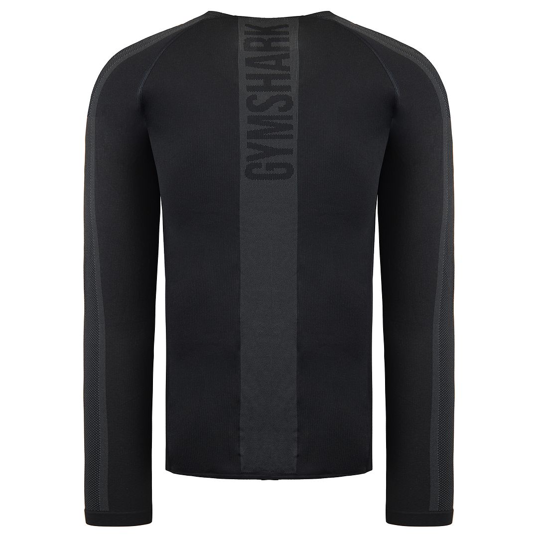 Gymshark Aspect Mens Black Seamless Top