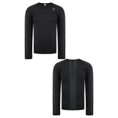 Gymshark Aspect Mens Black Seamless Top