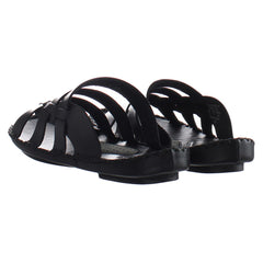 Hush Puppies Azra Morocco Mens Black Sandals