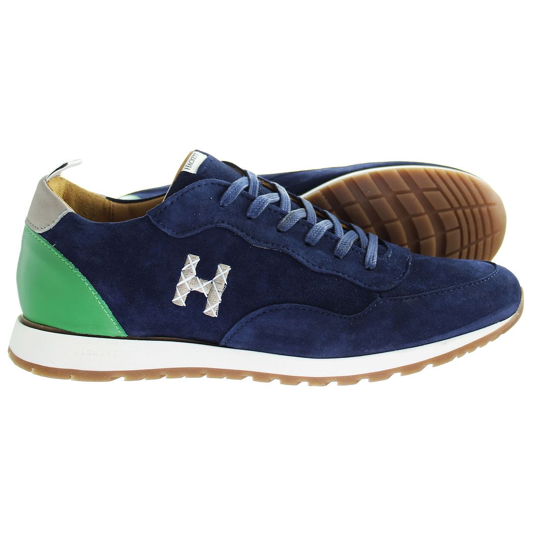 Hackett Spoiler Mens Navy Trainers