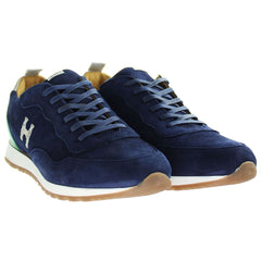 Hackett Spoiler Mens Navy Trainers