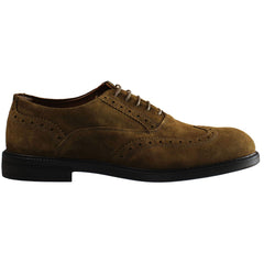 Hackett Chino Pln Brogue Mens Brown Shoes