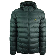 Lyle & Scott Lightweight Mens Green Puffer Jacket