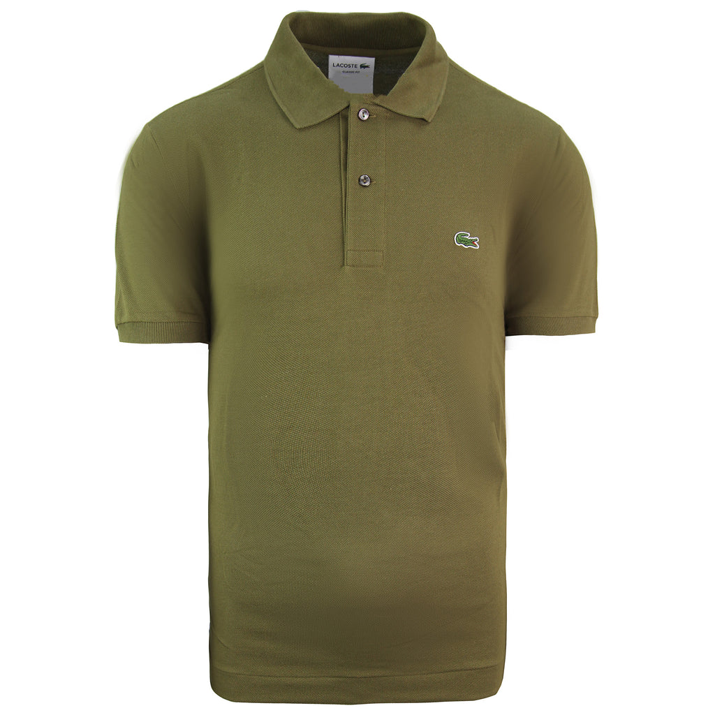 Lacoste Classic Fit Mens Khaki Polo Shirt