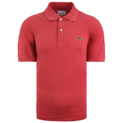 Lacoste Classic Fit Mens Peach Polo Shirt