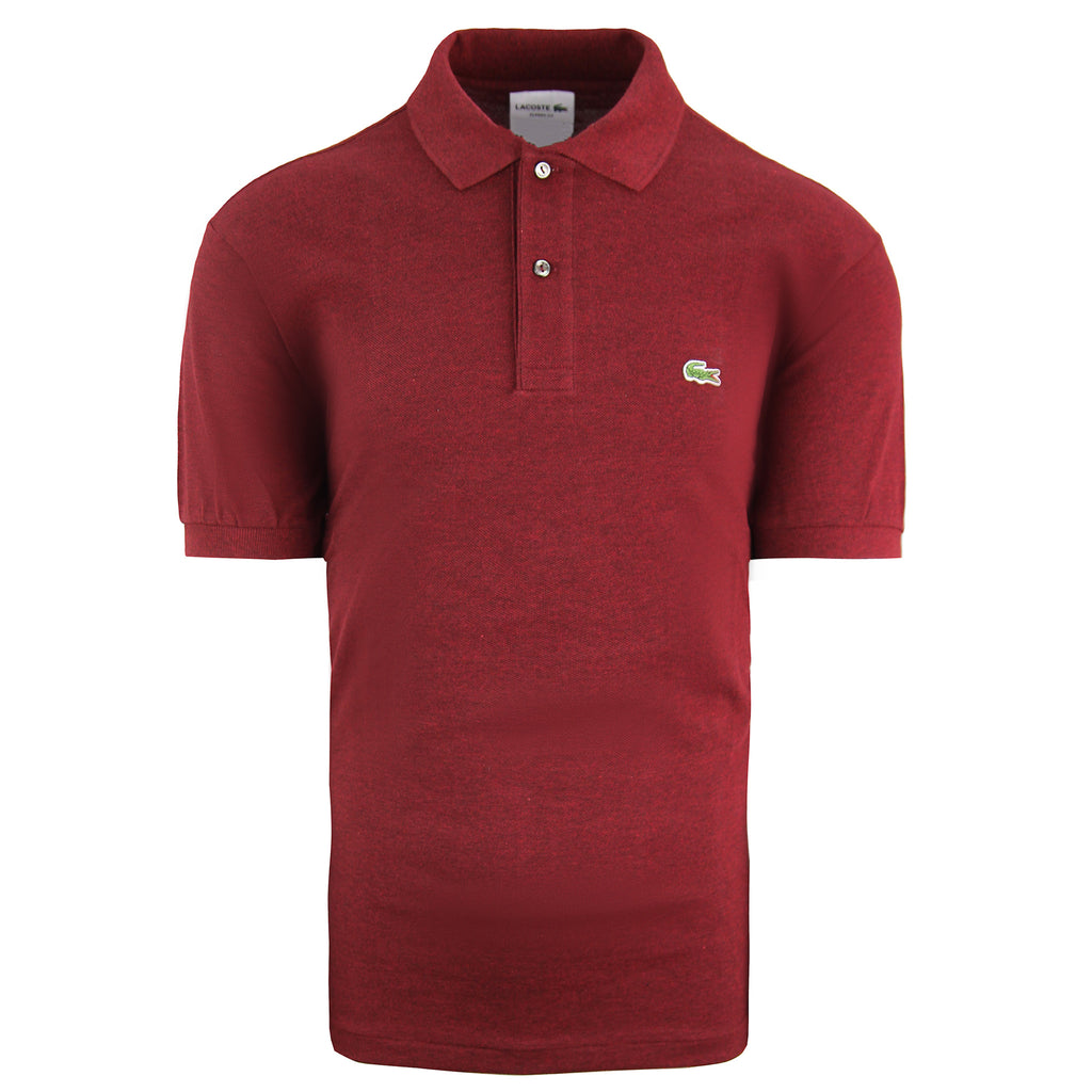 Lacoste Classic Fit Mens Burgundy Polo Shirt