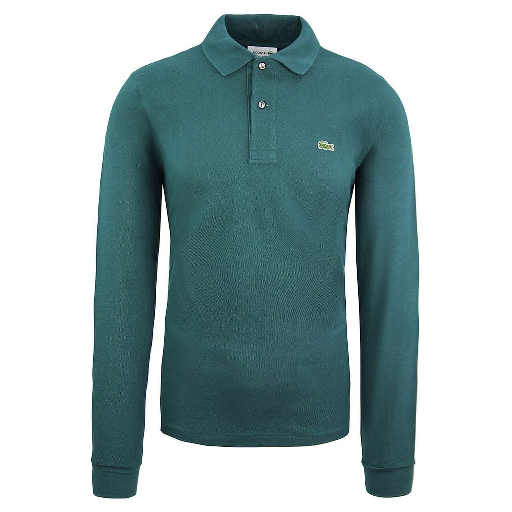 Lacoste Classic Fit Mens Teal Polo Shirt