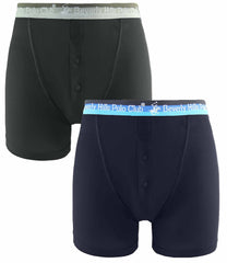 Beverly Hills Polo Club Mens 2-Pack Boxer Shorts