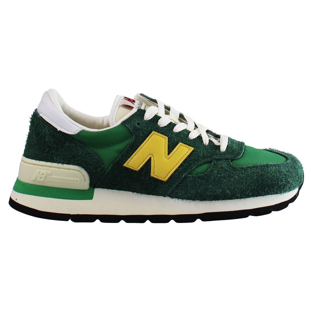 New Balance 990V1 Mens Green Trainers