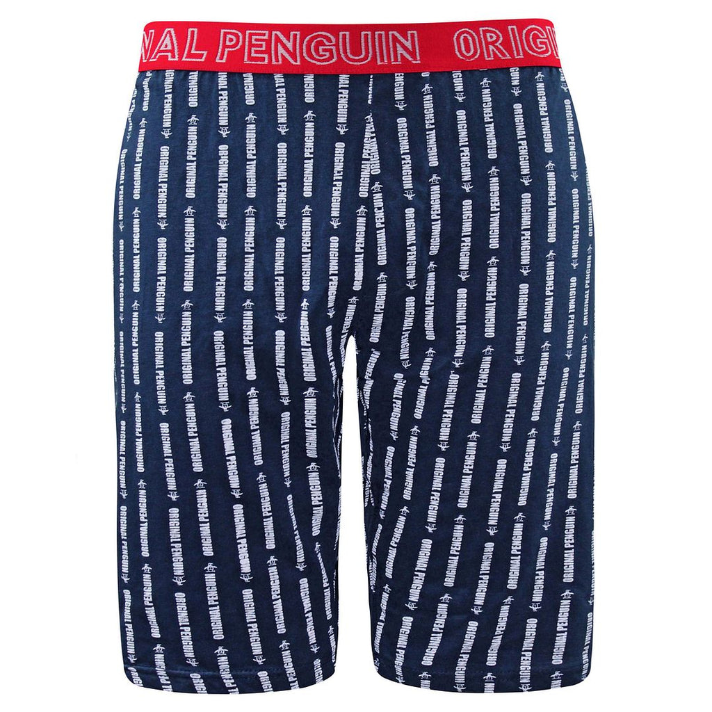 Original Penguin Lounge Mens Navy Jersey Shorts