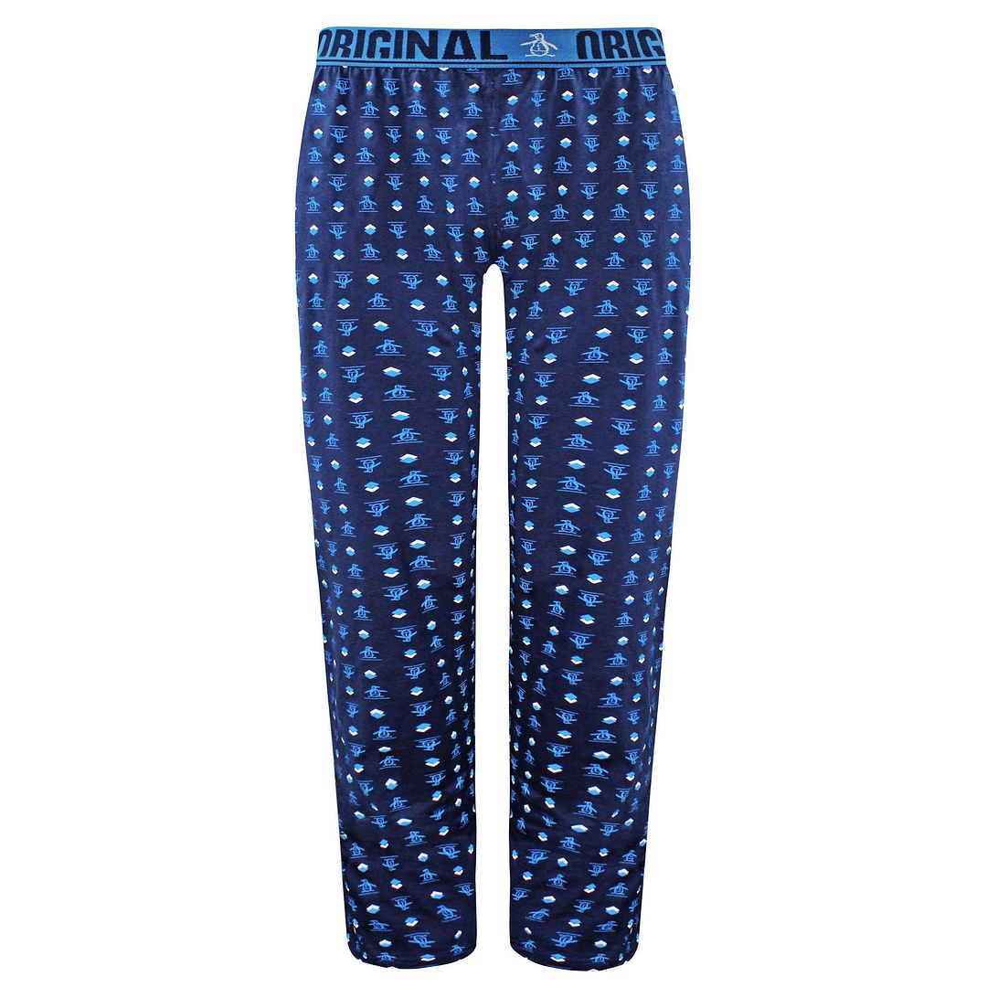 Original Penguin Lounge Mens Navy Pyjamas Bottoms
