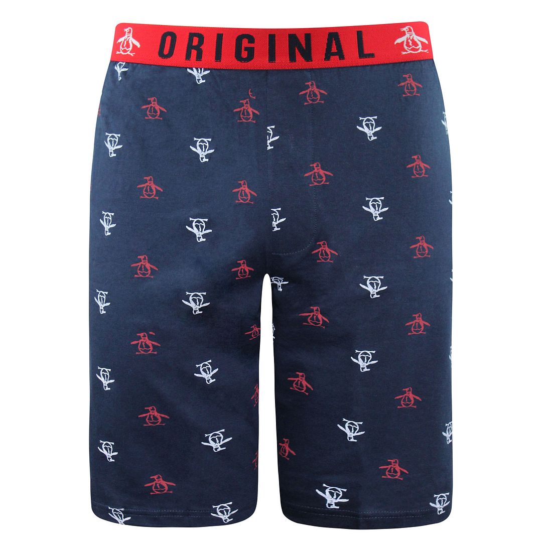 Original Penguin Pete Jersey Mens Navy Lounge Shorts