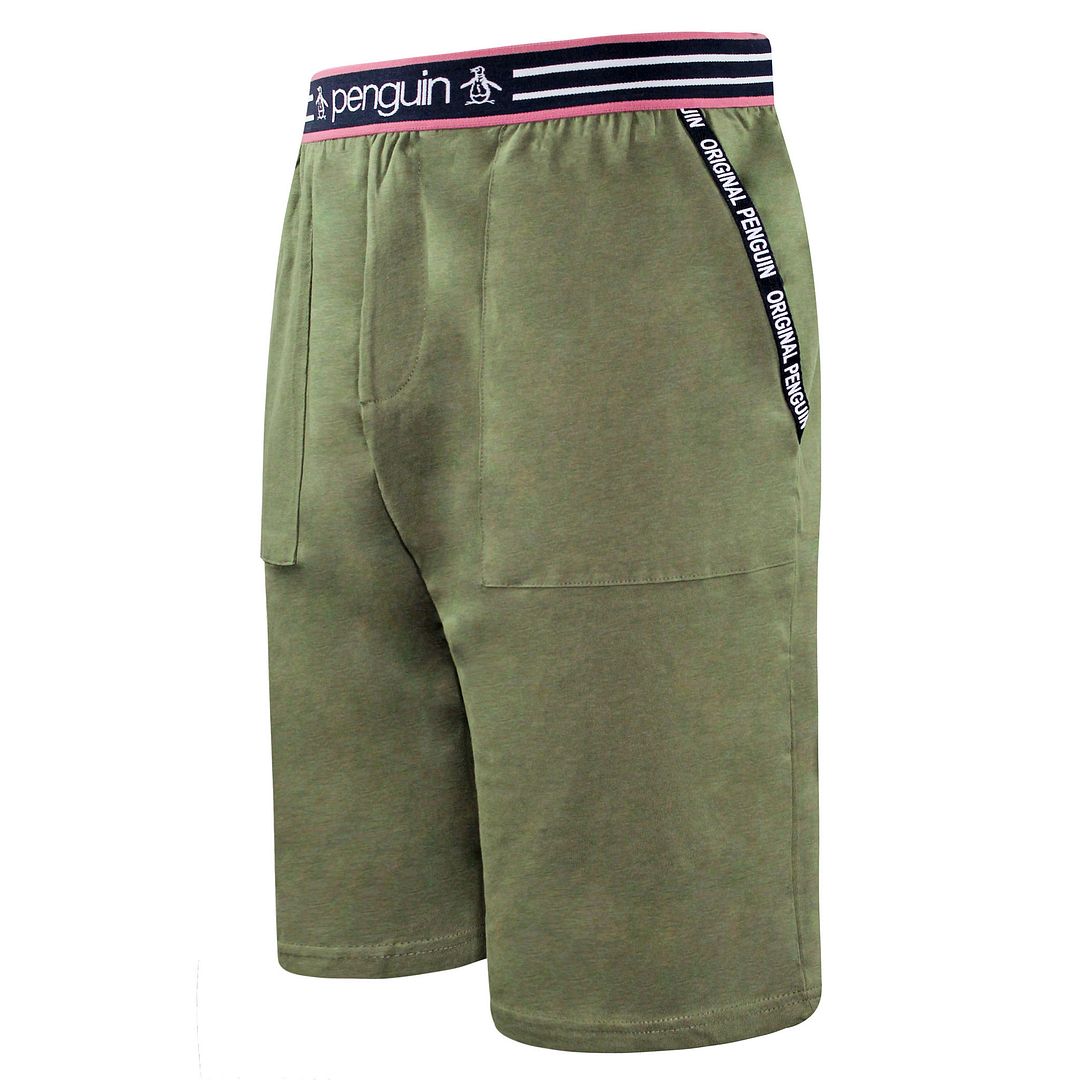 Original Penguin Lounge Mens Khaki Shorts