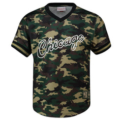 Mitchell & Ness NBA Chicago Bulls Mens Camo Mesh T-Shirt