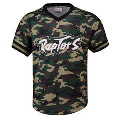 Mitchell & Ness NBA Toronto Raptor Mens Camo Mesh T-Shirt