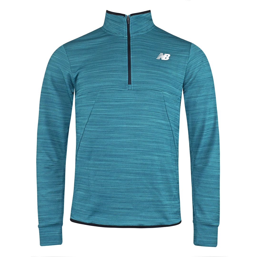 New Balance Tenacity Mens Blue Top