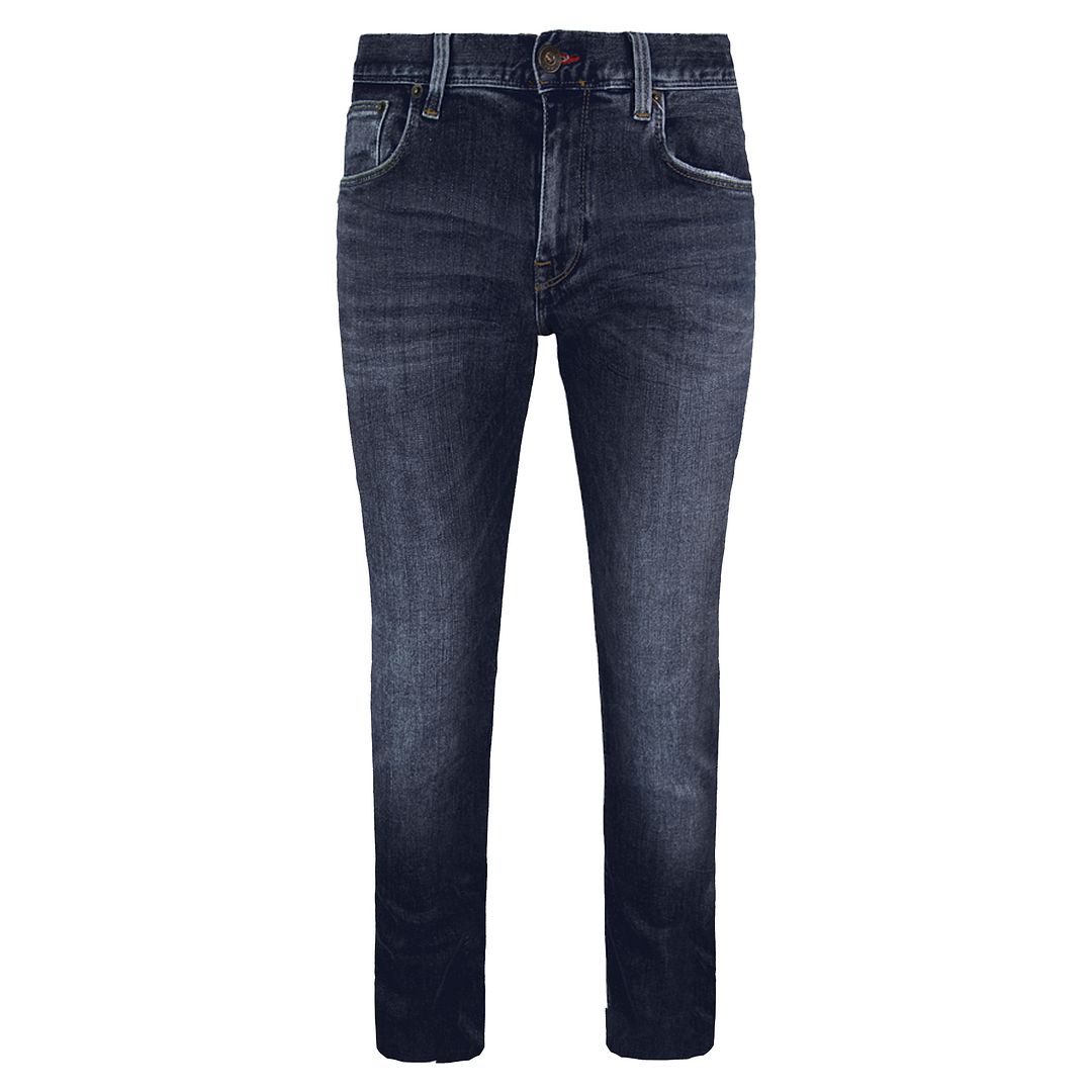 Tommy Hilfiger Denton Straight Low Fit Blue Men Stretch Jeans MWOMW06565 911