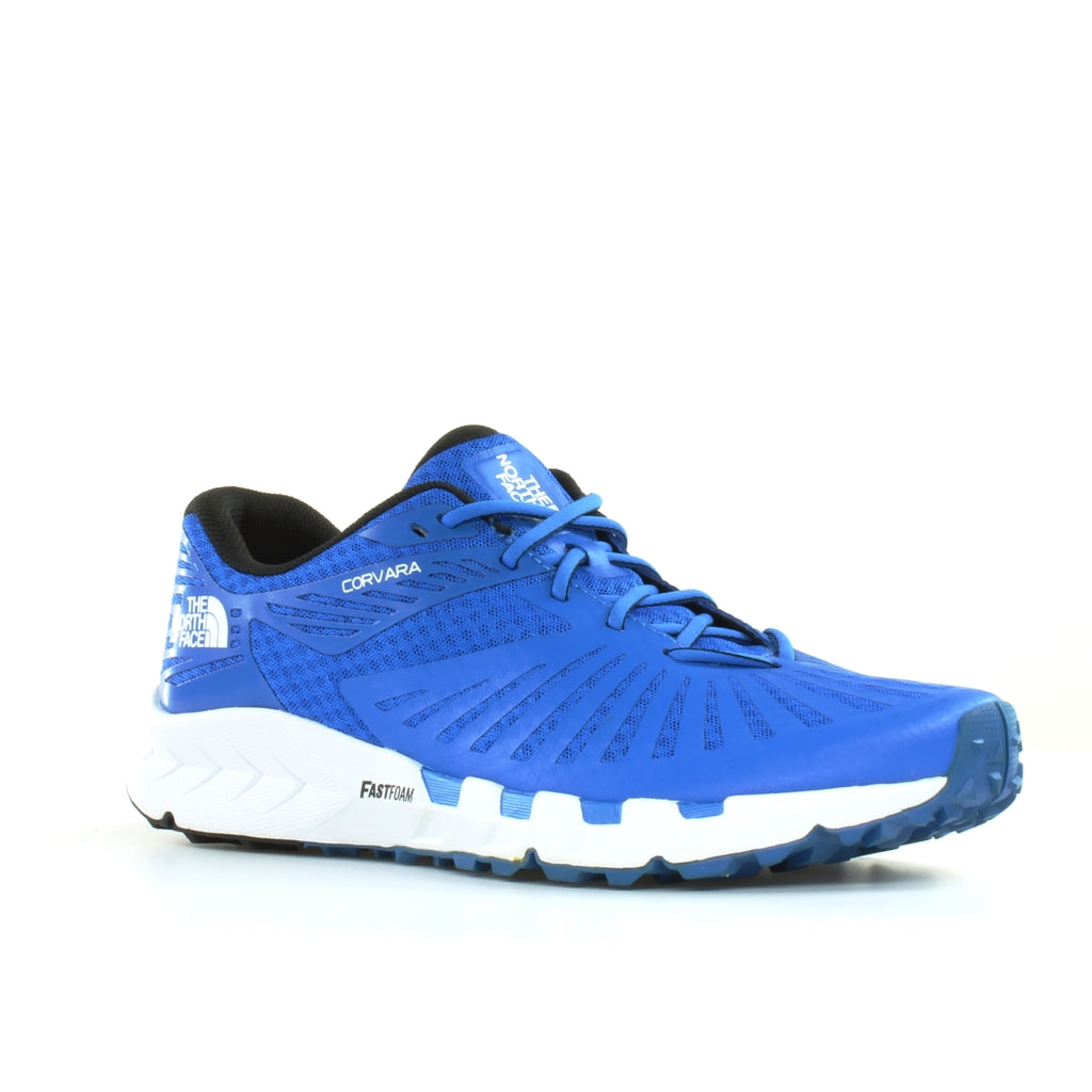 The North Face Corvara Blue Synthetic Mens Lace Up Trainers