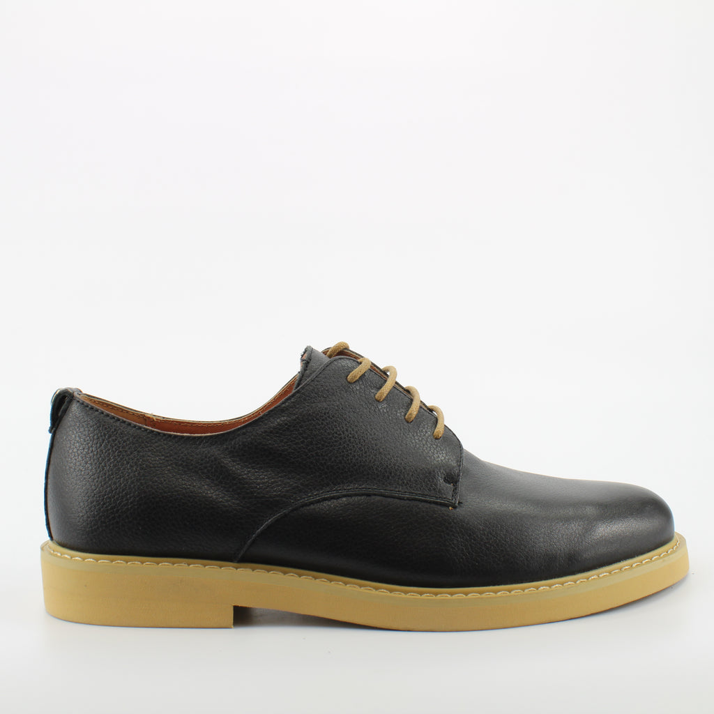 Peter Werth Pegg Mens Black Derby Shoes