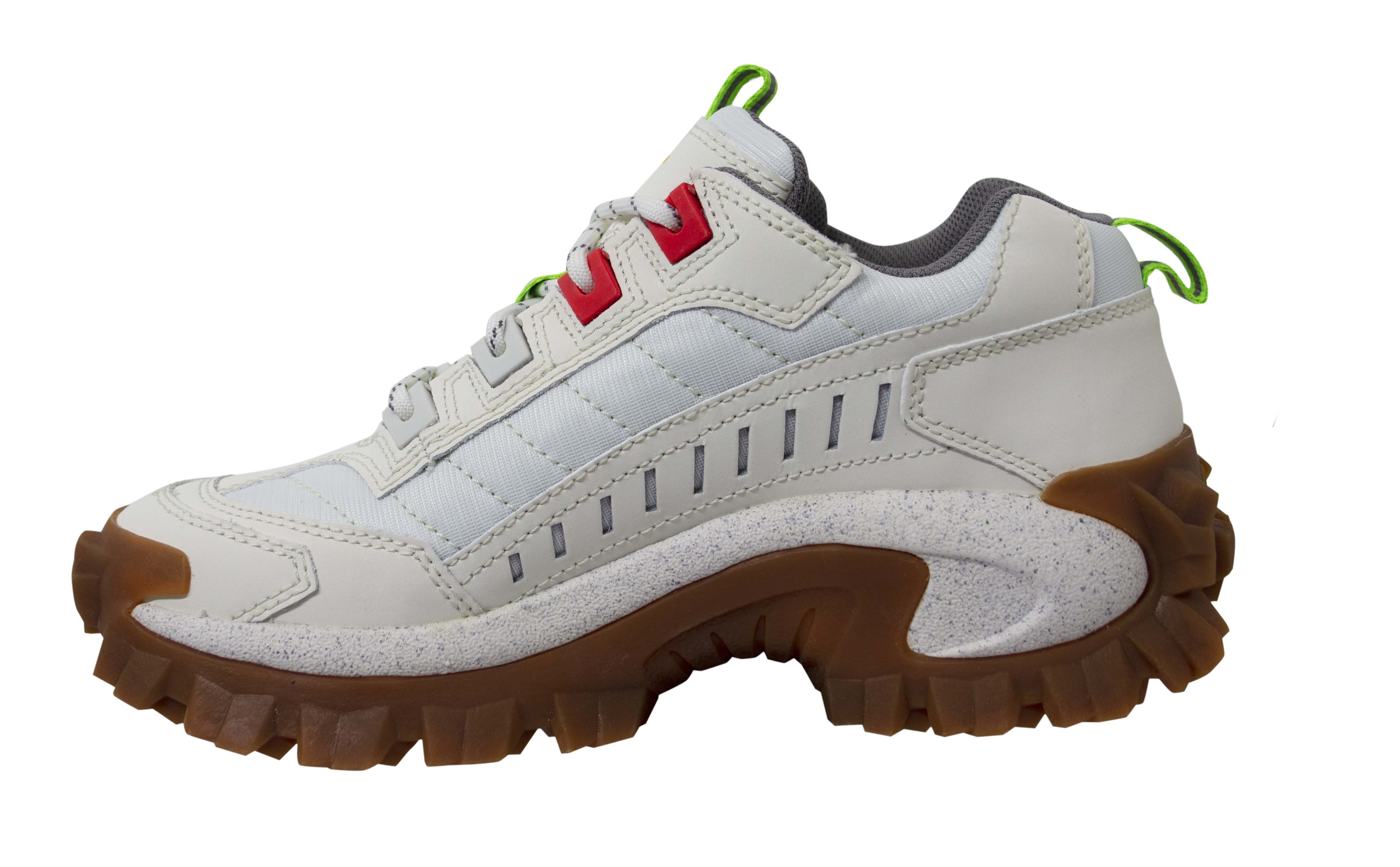 Caterpillar CAT Intruder Oxford White Star Trainers - Mens