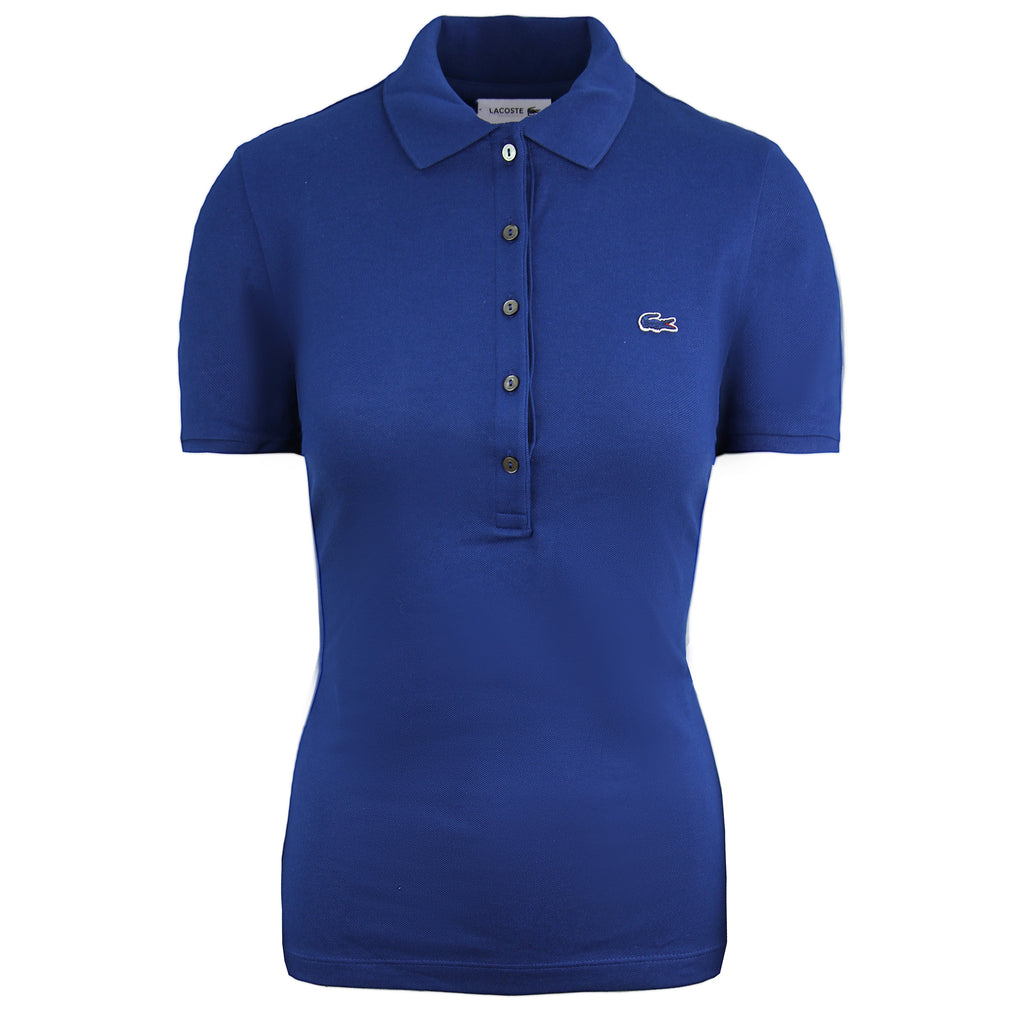 Lacoste Slim Fit Womens Navy Polo Shirt