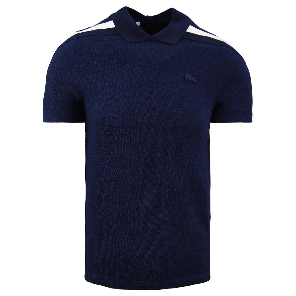 Lacoste Motion Tricolor Caviar Piqué Womens Navy Polo Shirt