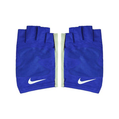 Nike Logo Blue White Mens Rugby Gloves PGR002 401