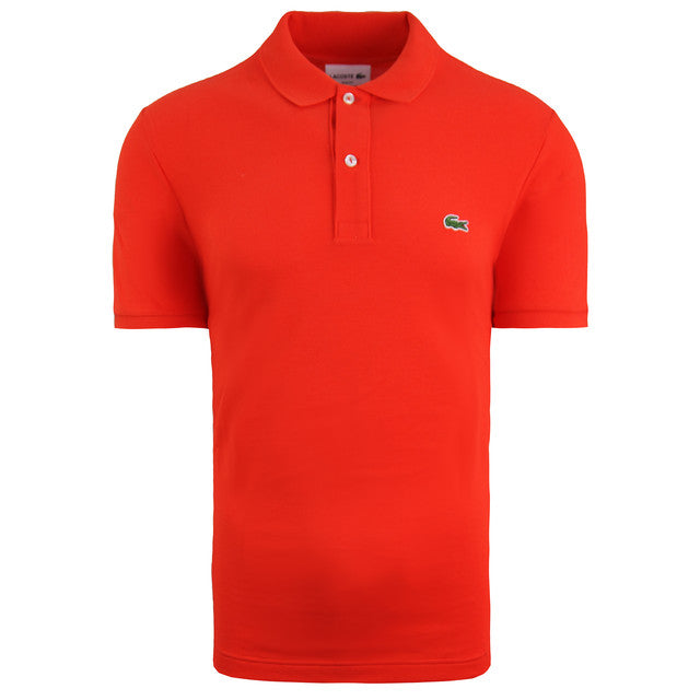 Lacoste Classic Slim Fit Mens Red Polo Shirt